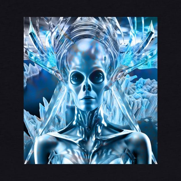 Ice Alien by icarusismartdesigns